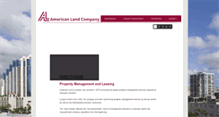Desktop Screenshot of americanland.com